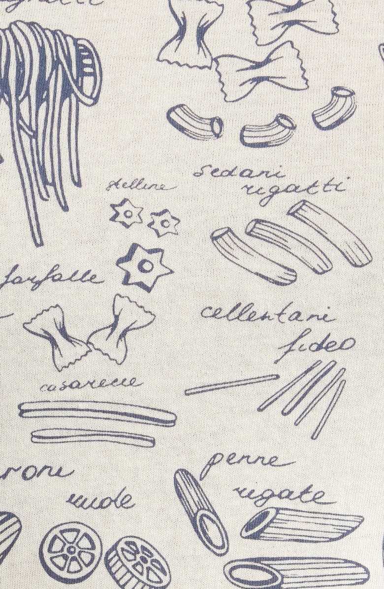 GOLDEN HOUR Amour Pasta Graphic T-shirt, Alternate, color, Marshmallow