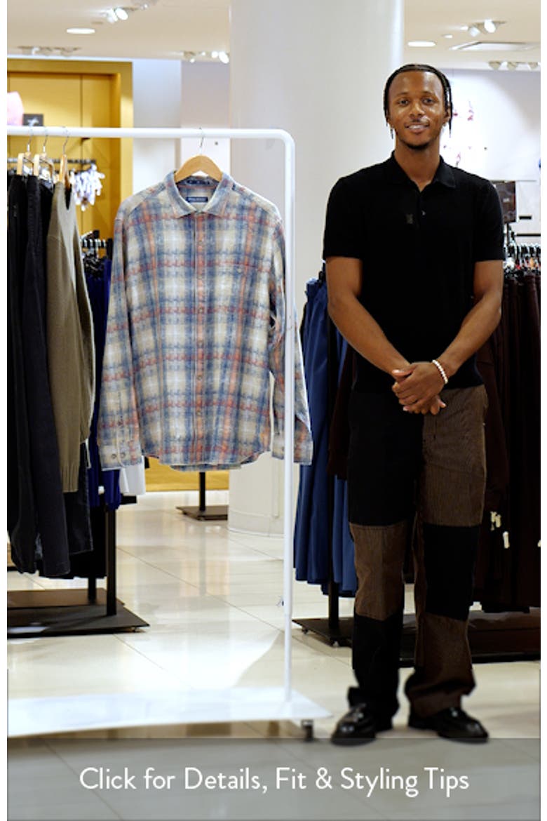 Palo Alto Plaid Cotton Button-Up Shirt video
