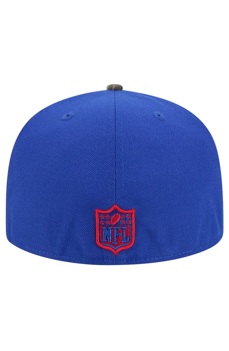 New Era Men's New Era Royal Buffalo Bills Active Two-Tone Camo 59FIFTY Fitted Hat, Alternate, color, Royal