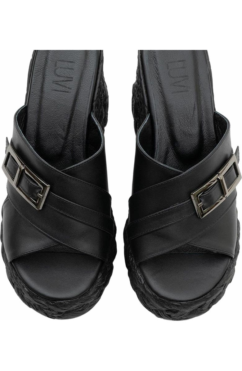 Forever & Always Shoes Palmas Leather Platform Sandal, Alternate, color,