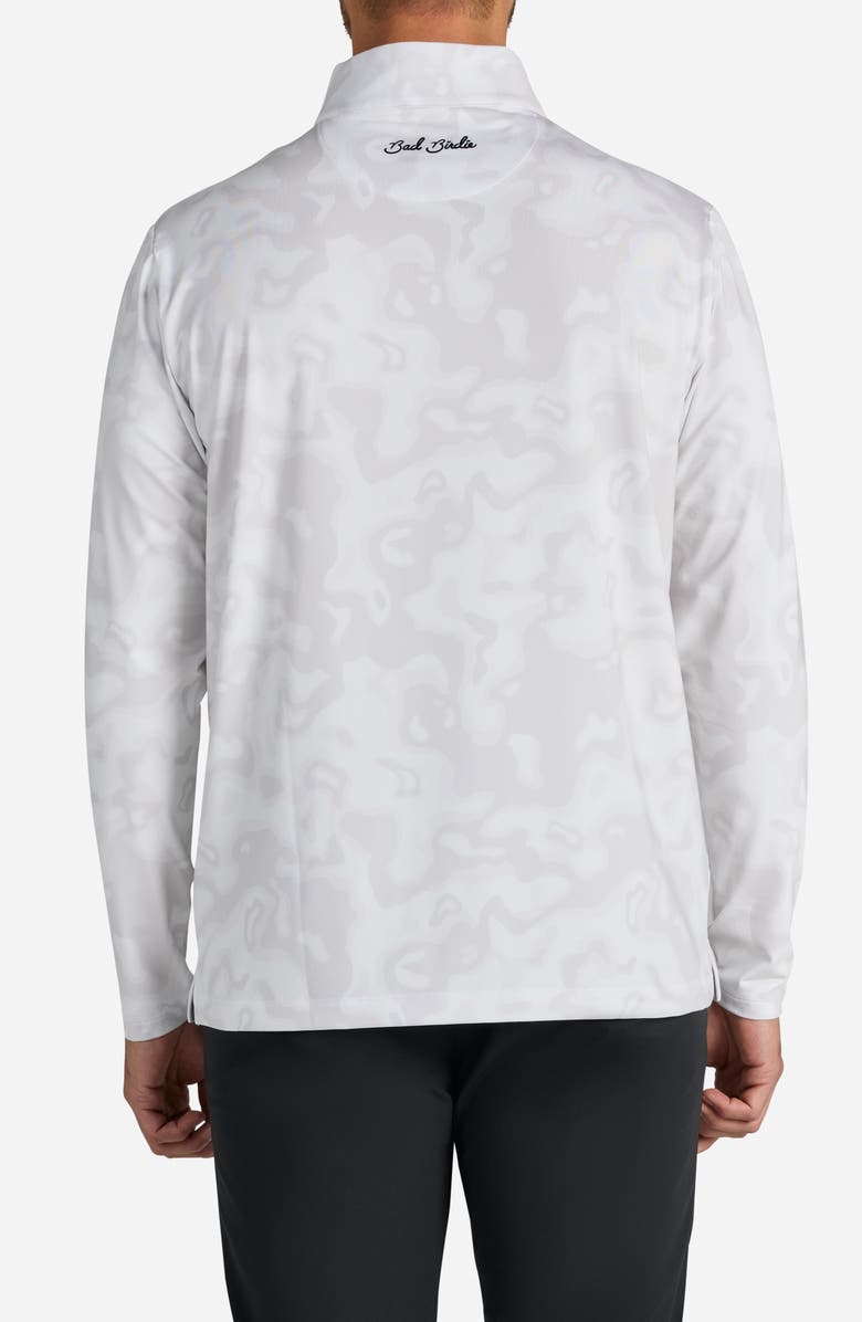 Bad Birdie Velocity Quarter-Zip Pullover, Alternate, color, Arctic Rain