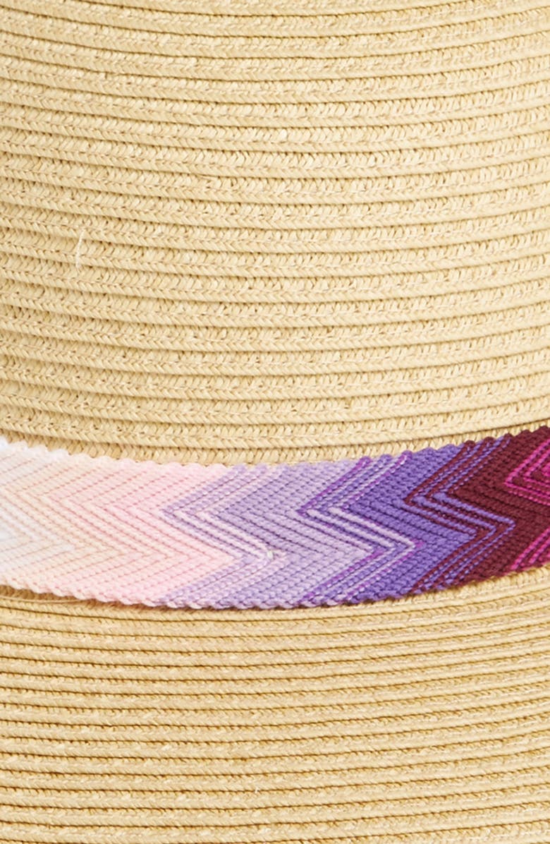Missoni Floppy Straw Hat, Alternate, color,