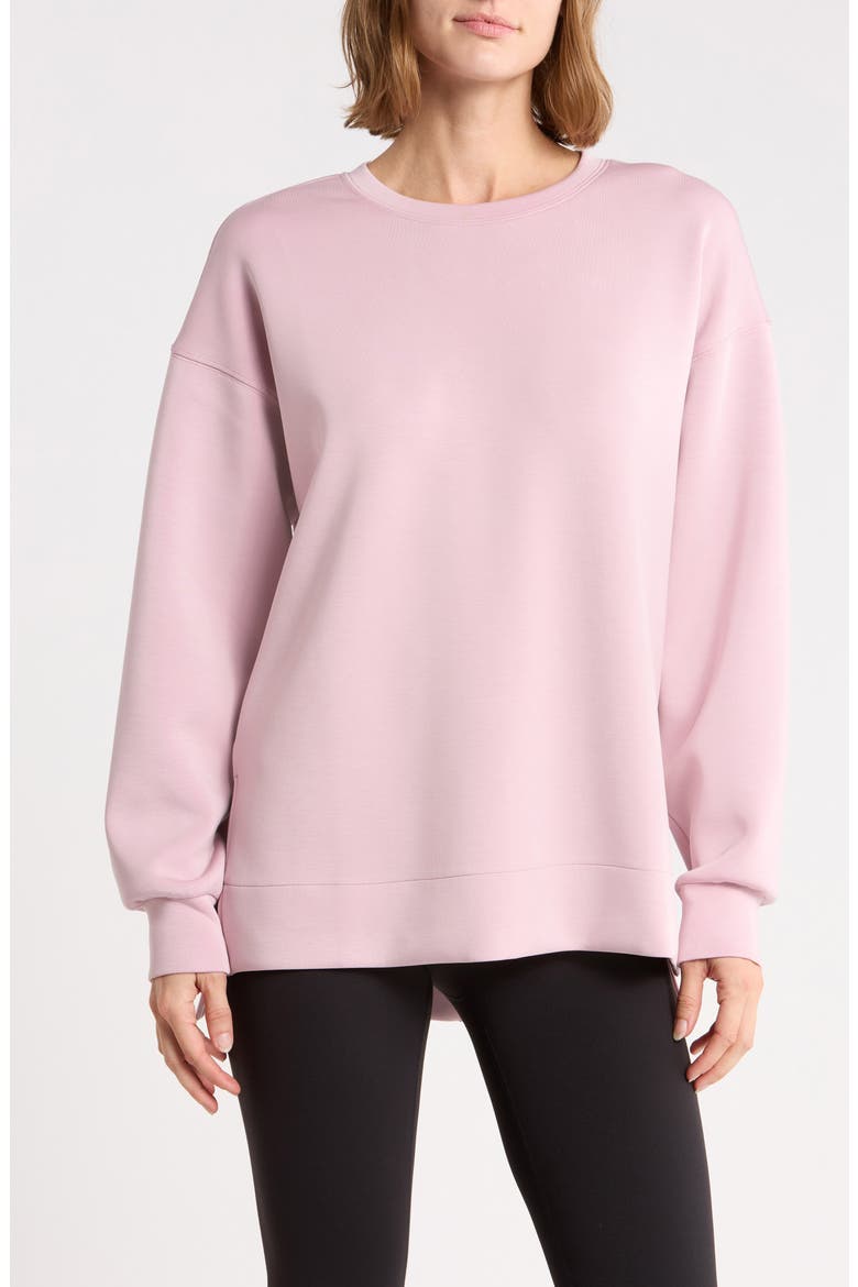 Softlite Shore Crewneck Sweatshirt, Main, color, KEEPSAKE LILAC