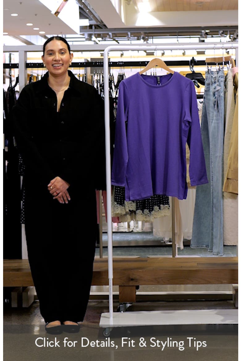 Crewneck Terry Tunic video