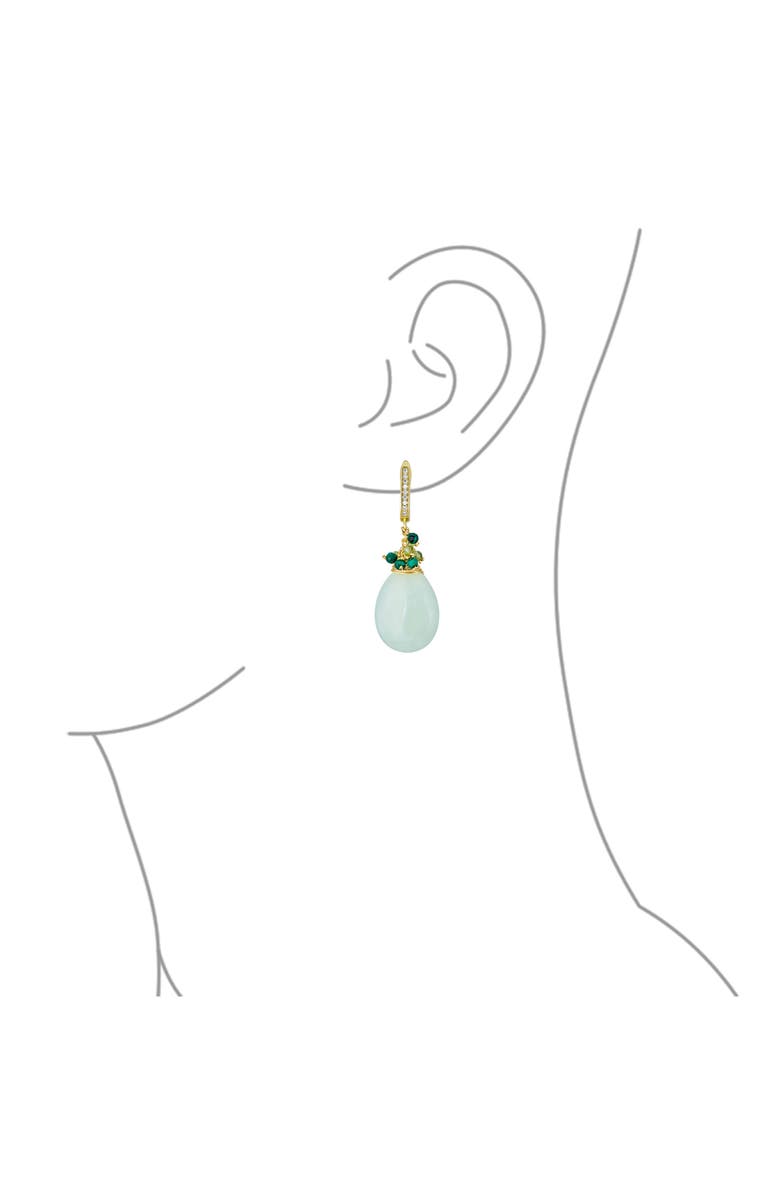 BLING JEWELRY Beaded Teardrop Earrings, Alternate, color,