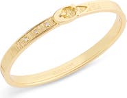 COACH Buckle Brushed Hinge Bangle