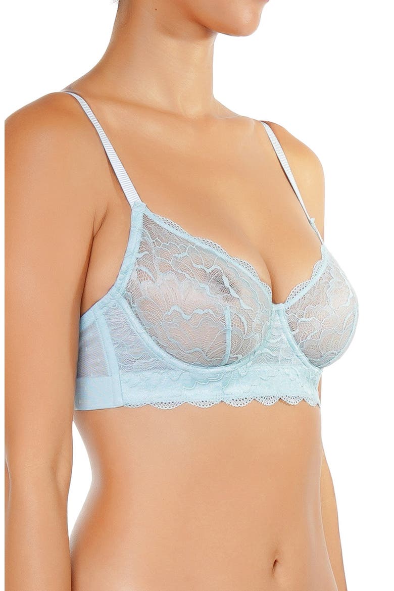 Joie Lace Underwire Bra, Alternate, color, SKY BLUE