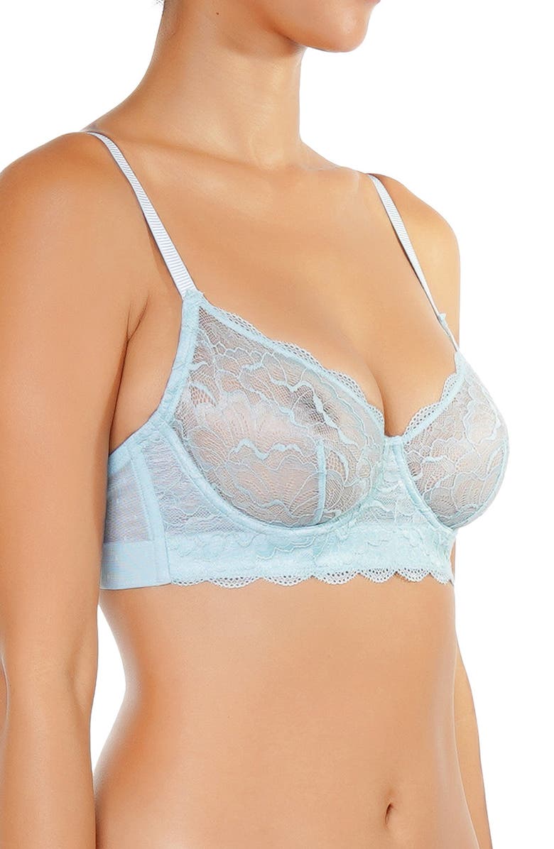 Huit Joie Lace Underwire Bra, Alternate, color, Sky Blue