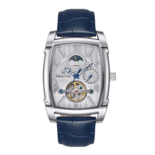 Heritor Automatic Valentin Mens Automatic Watch With Date In Blue
