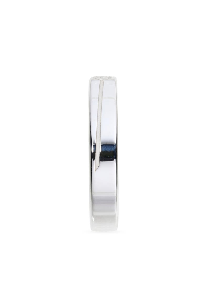 Logo Tag Sterling Silver Ring, Alternate, color, STERLING SILVER