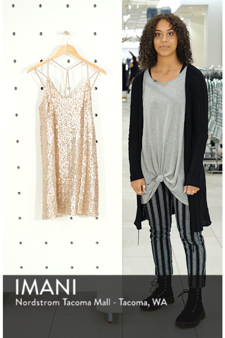 Strappy Sequin Slipdress video