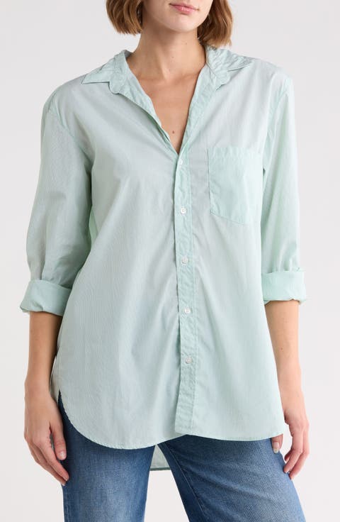 Joedy Boyfriend Button-Up Shirt