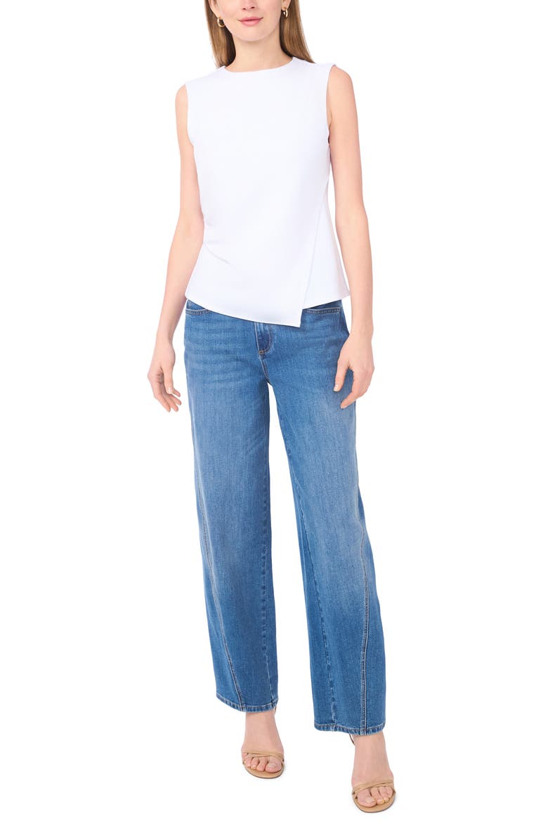 Asymmetric Knit Top, Alternate, color, NEW IVORY
