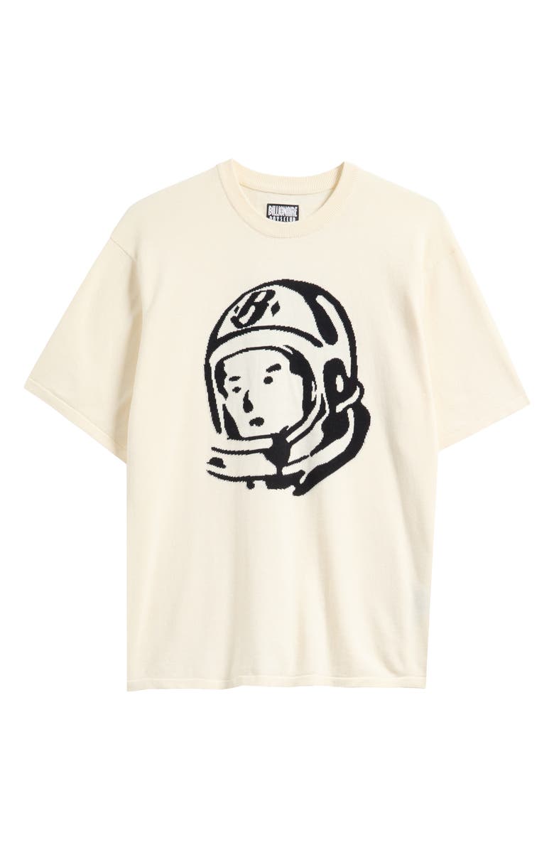 Billionaire Boys Club BB Helmet Head Cotton Graphic Sweater Tee, Alternate, color, Winter White
