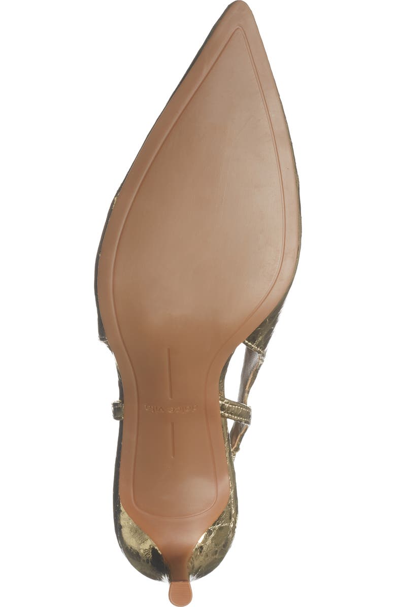 Dolce Vita Kenzie Slingback Pump, Alternate, color, Gold Metallic Stella