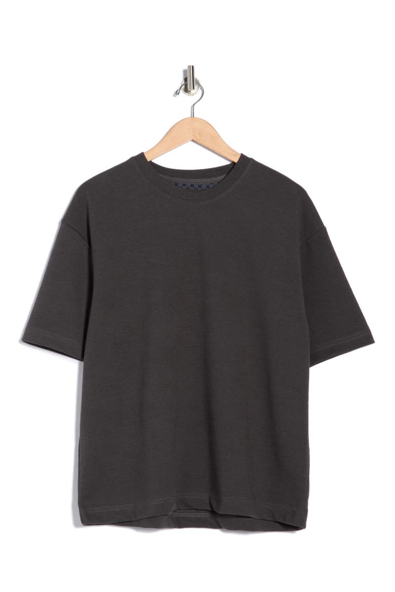 Relaxed Fit Crewneck T-Shirt, Alternate, color, DARK GREY
