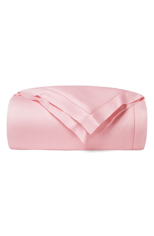 Sferra Fiona Cotton Sateen Duvet Cover In Carnation