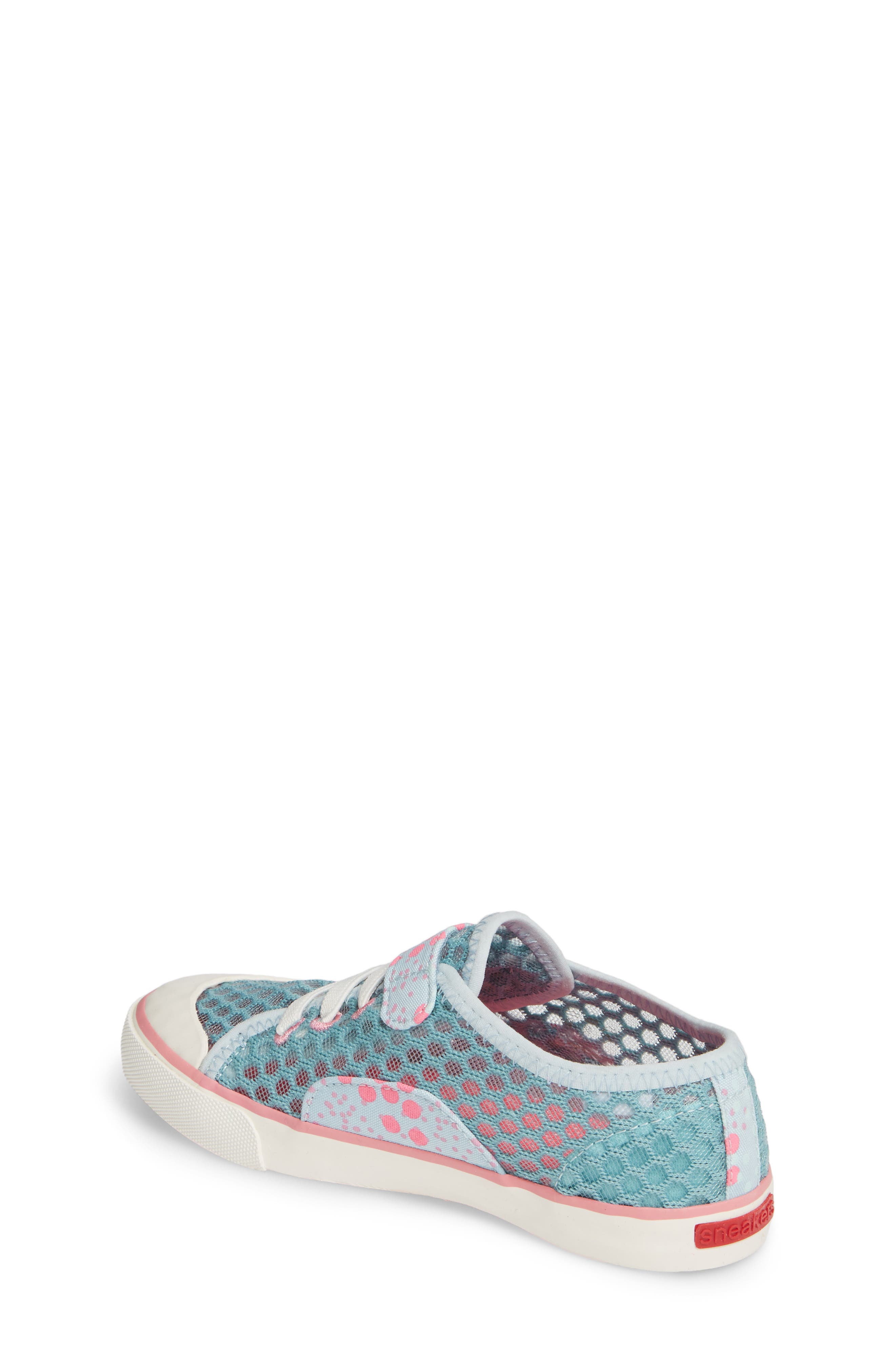 Saylor Sneaker, Alternate, color, AQUA