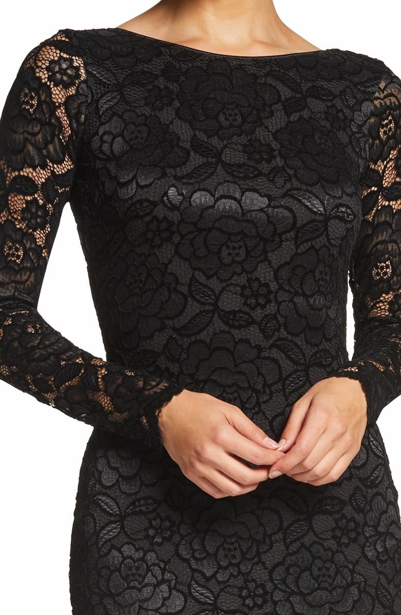 Dress the Population Emery Stretch Lace Body-Con Dress, Alternate, color,
