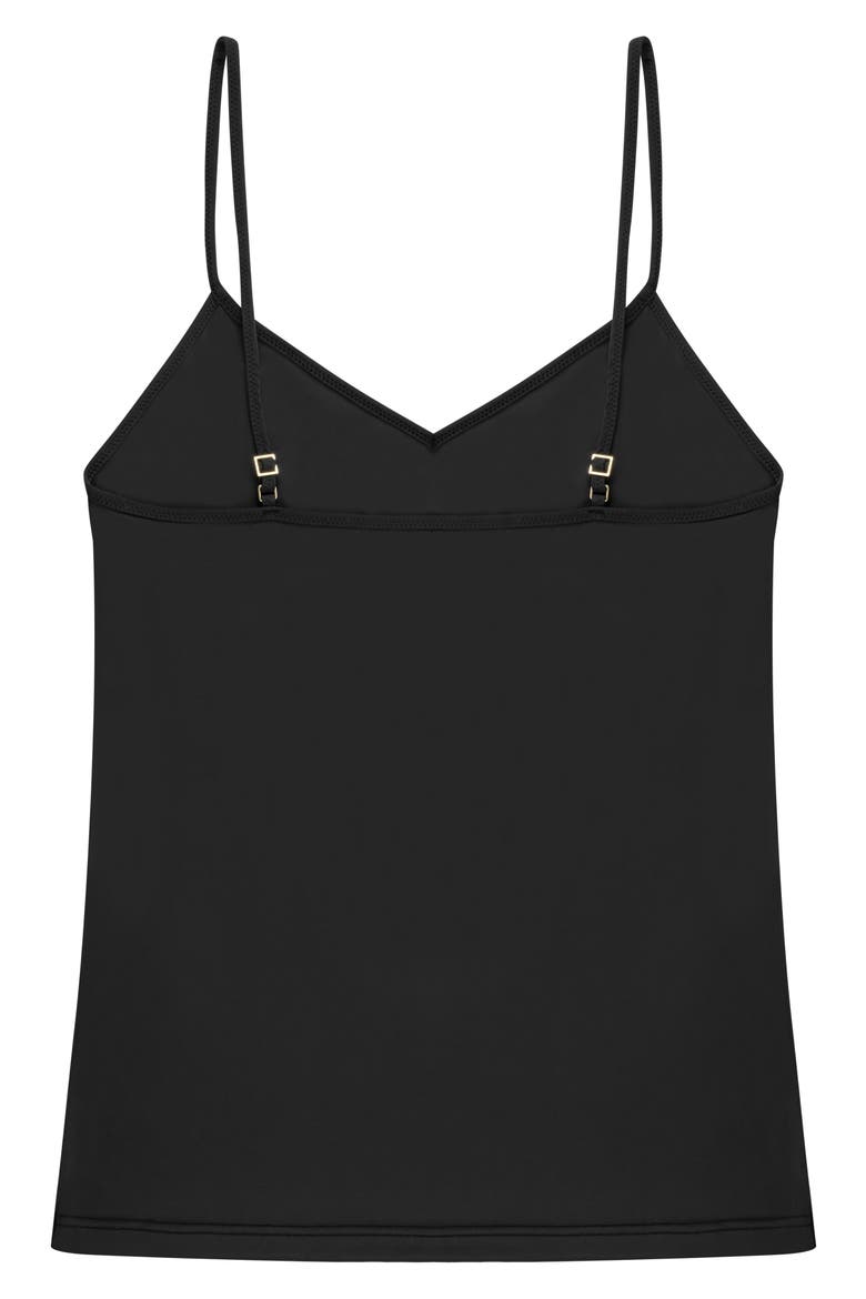 Soft Seamless Camisole, Alternate, color, TAP SHOE BLACK