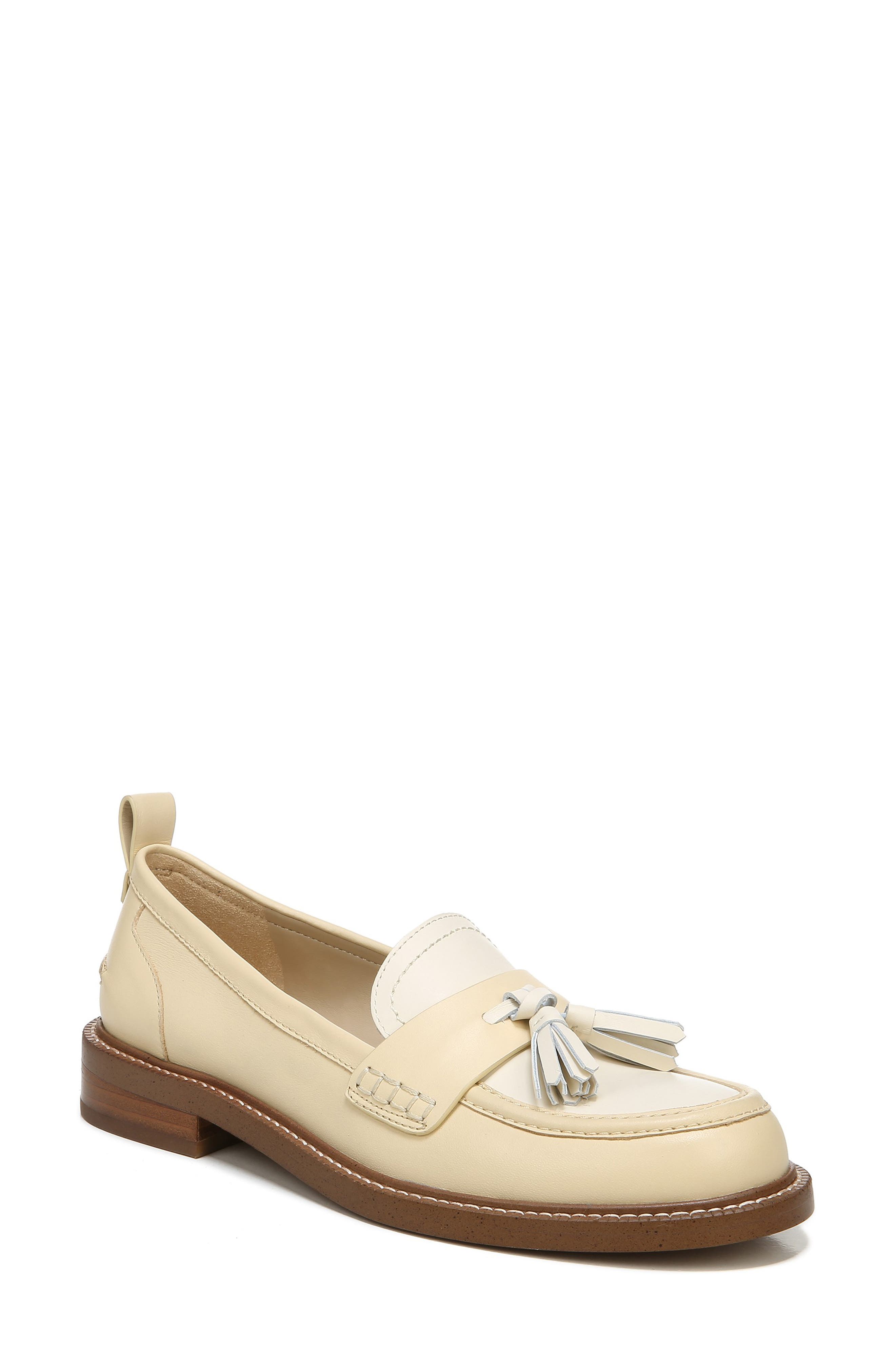 Caylia Loafer, Main, color, EGGSHELL/ MODERN IVORY