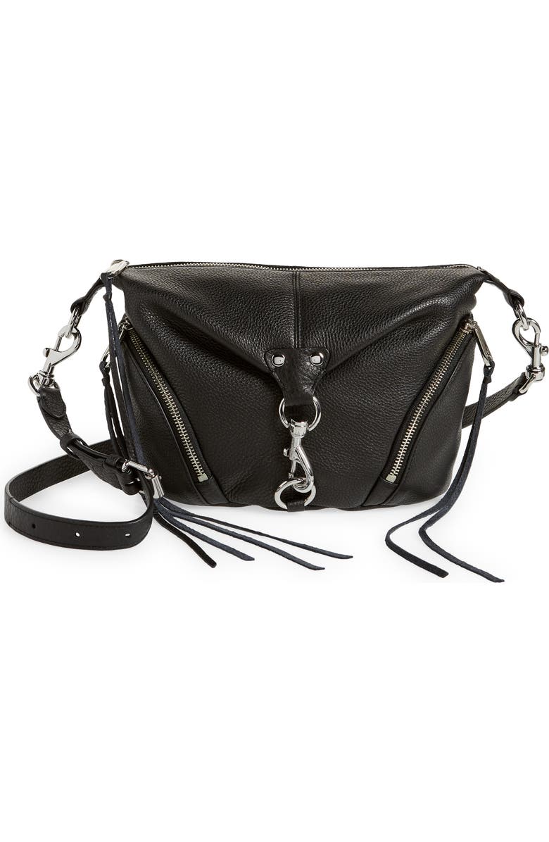 Rebecca Minkoff Small Julian Leather Crossbody, Main, color,