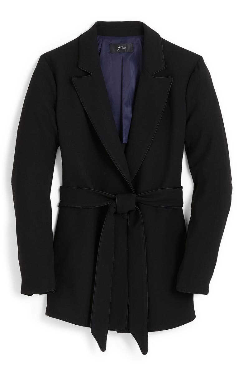J.Crew 365 Crepe Wrap Blazer, Main, color, 