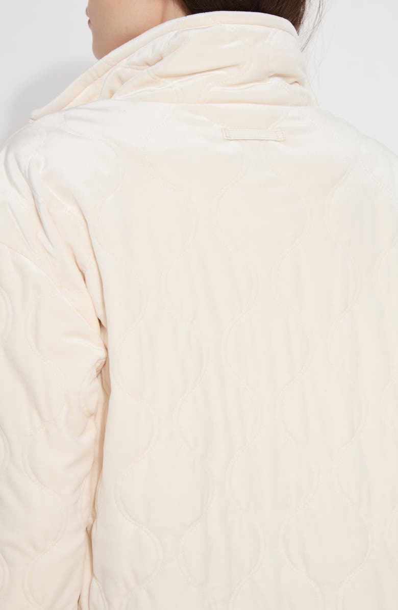 Lysse Quilted Velvet Jacket, Alternate, color, 