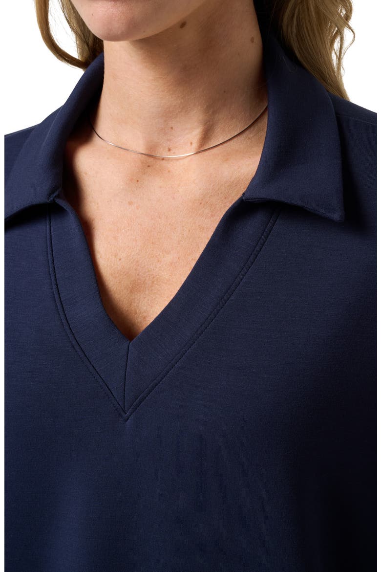 SkyLoft V-Neck Pullover, Alternate, color, NAVY BLAZER