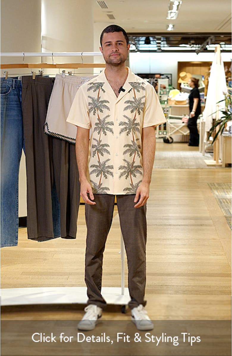 Palm Row Weekend Camp Shirt, sales video thumbnail