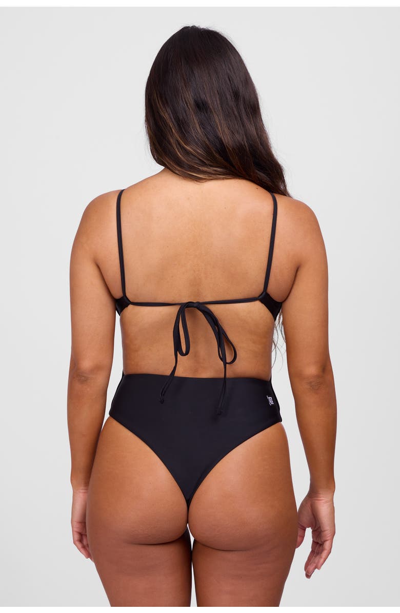 JOLYN Vanessa Surf One Piece, Alternate, color, Black