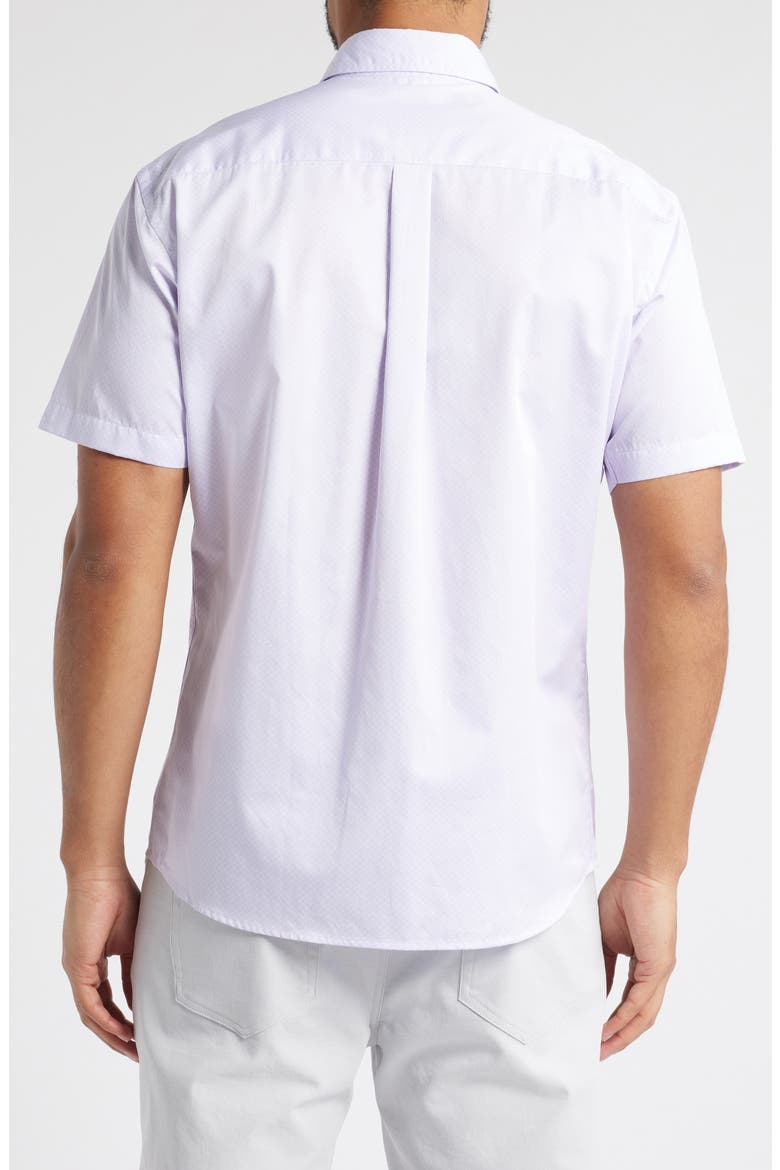 Noah Short Sleeve Button-Up Shirt, Alternate, color, WILDFLOWER