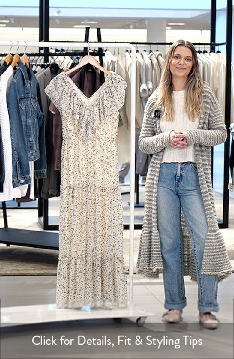 Floral Tiered Dress, sales video thumbnail