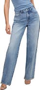 Good American Good '90s High Waist Relaxed Straight Leg Jeans