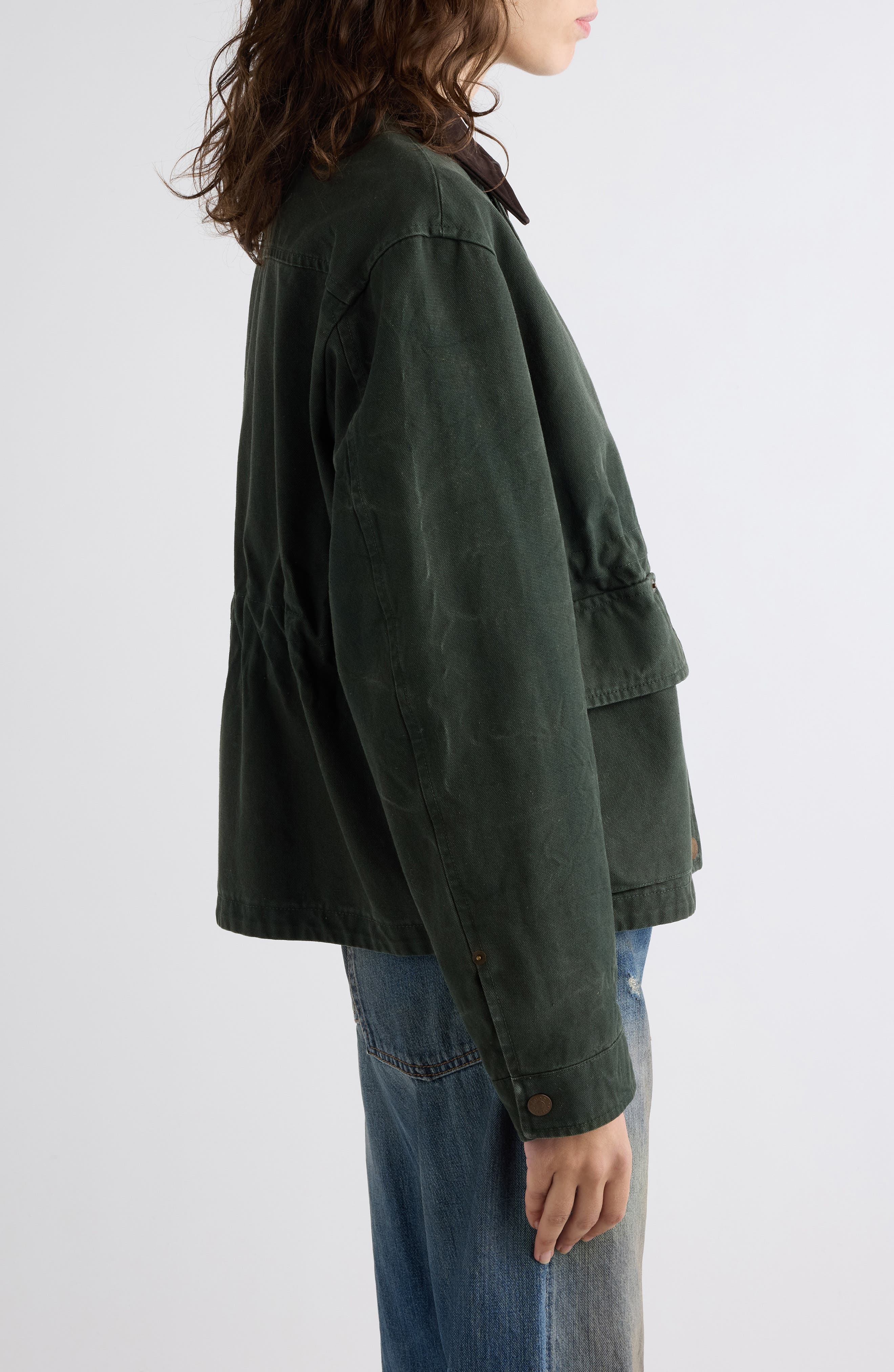 Acne Studios Onuk Canvas Jacket (Women) | Nordstrom