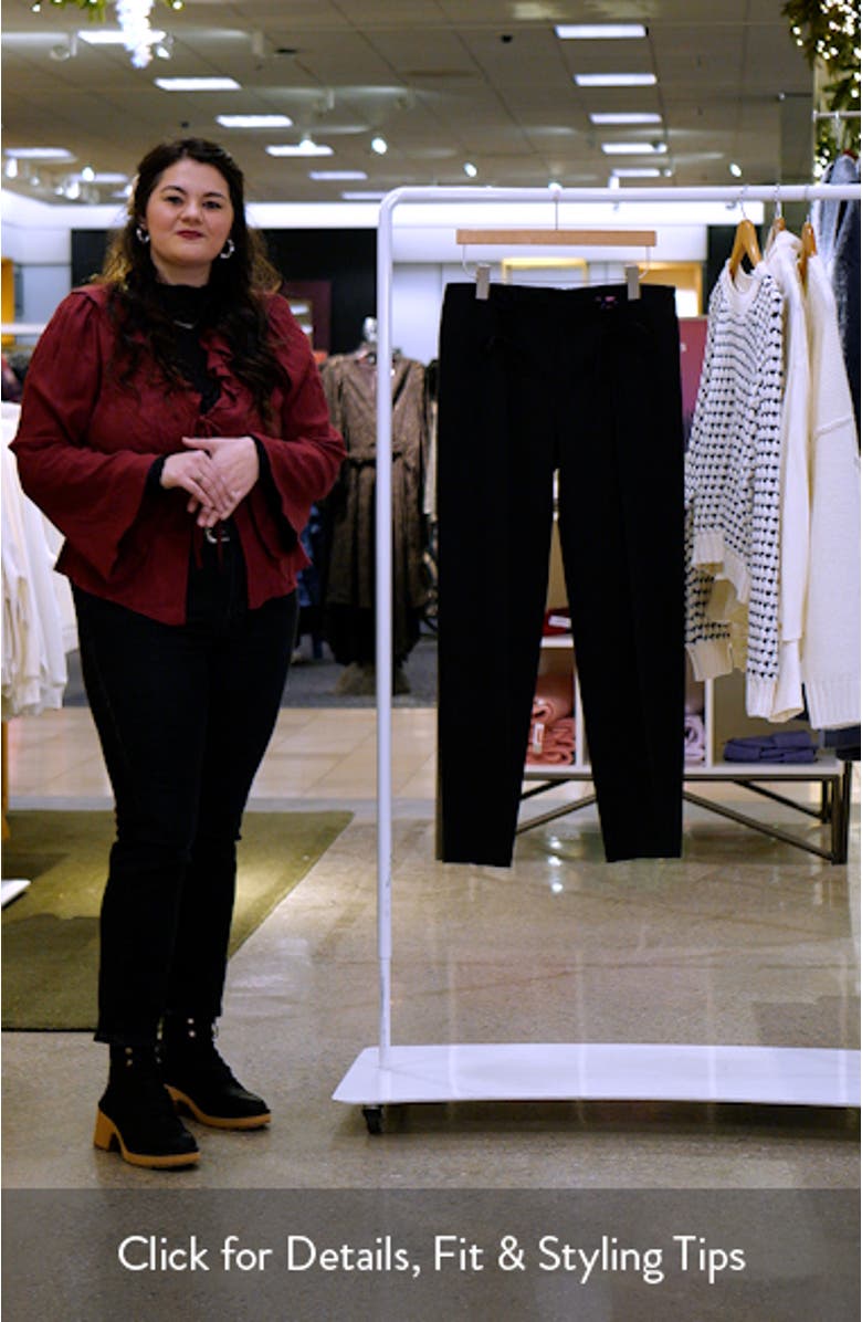 Abigail Lace-Up Wide Leg Pants, sales video thumbnail