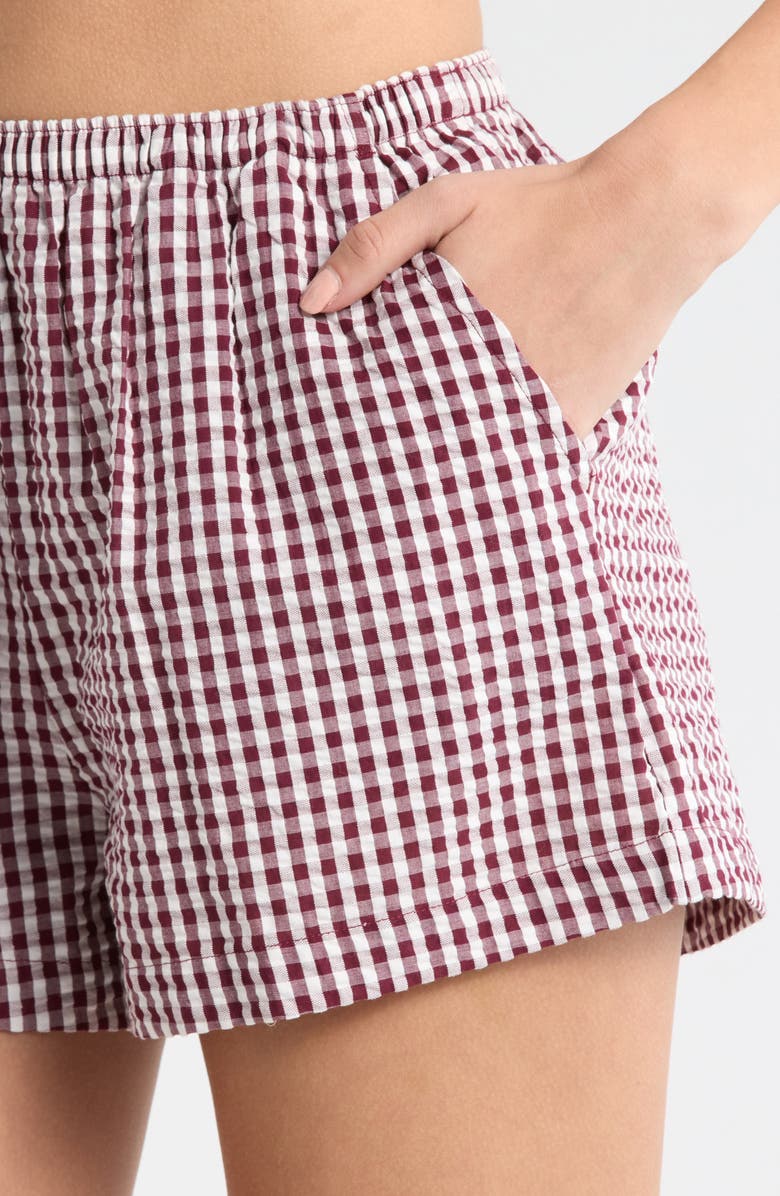 Billabong Sun Fade Print Shorts, Alternate, color, Red Dahlia