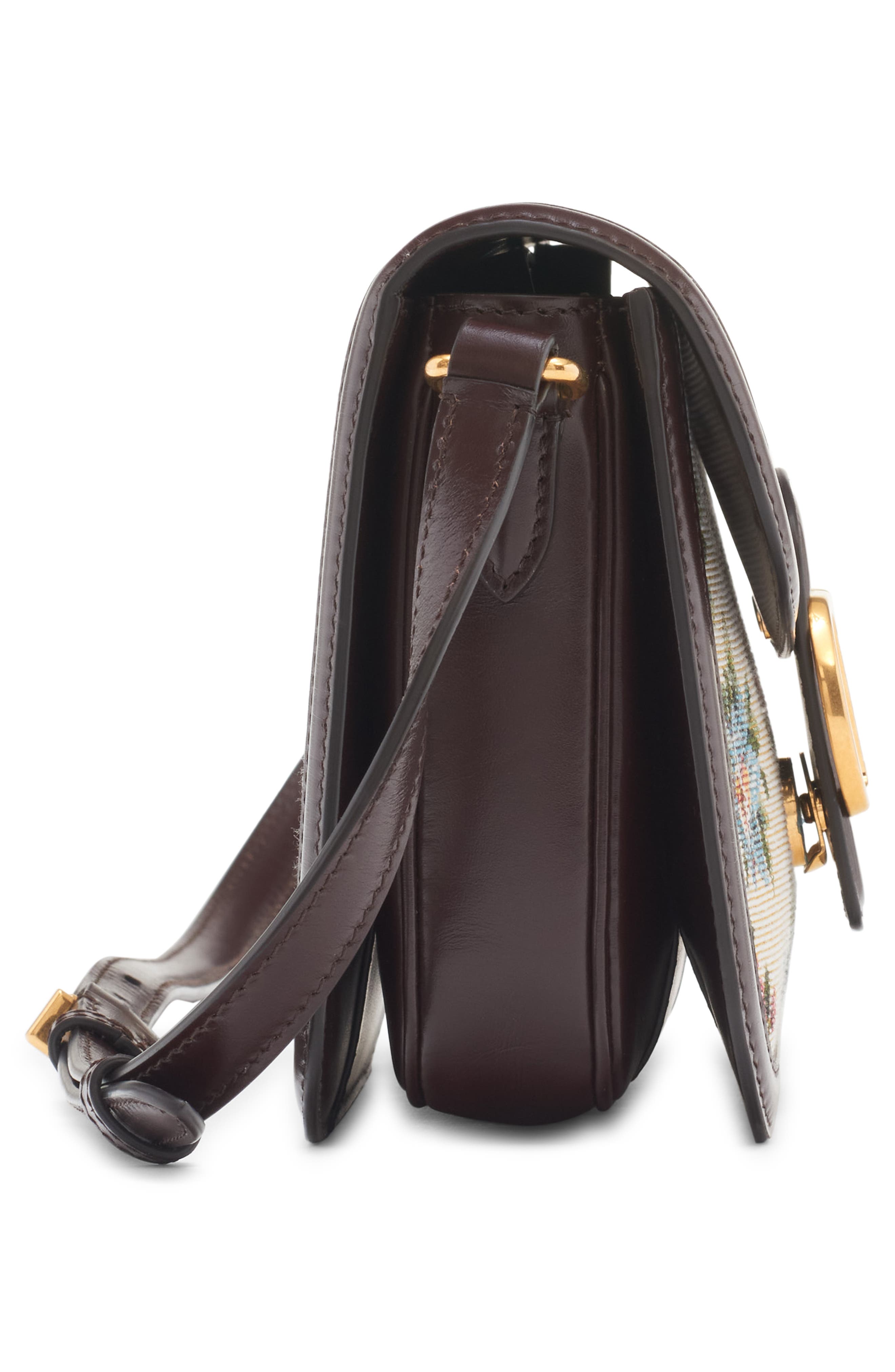 Valentino Garavani 9TO5 Papier Floral Jacquard Shoulder Bag, Alternate, color, 