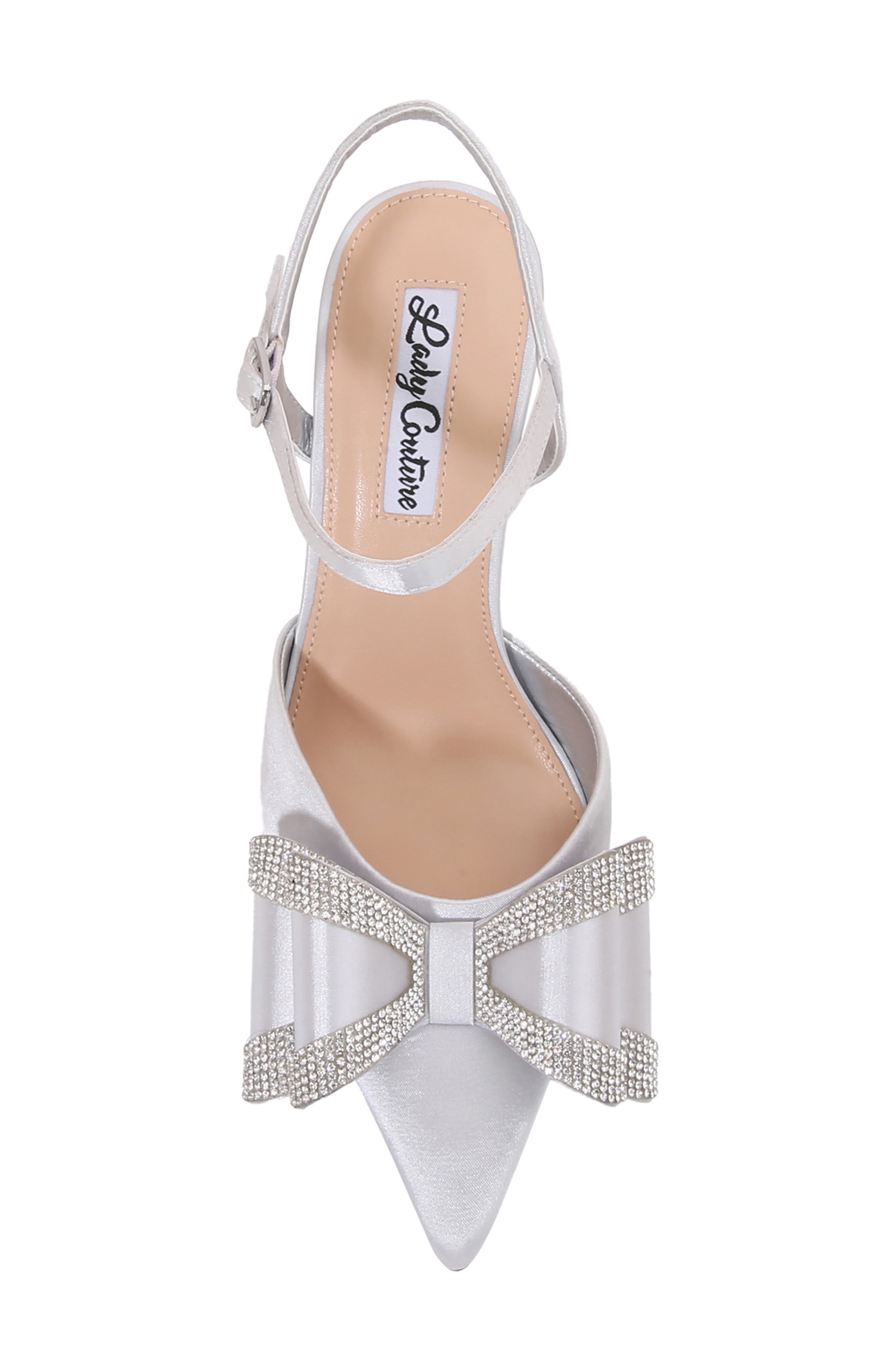 Milly Pointed Toe Pump, Alternate, color, SILVER