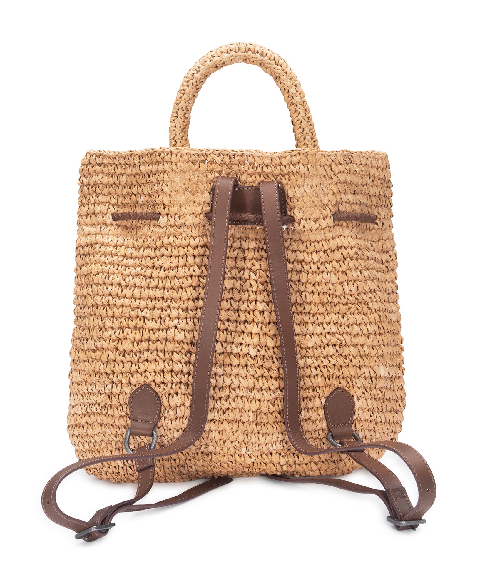 Faherty drawstring backpack, Alternate, color, Natural