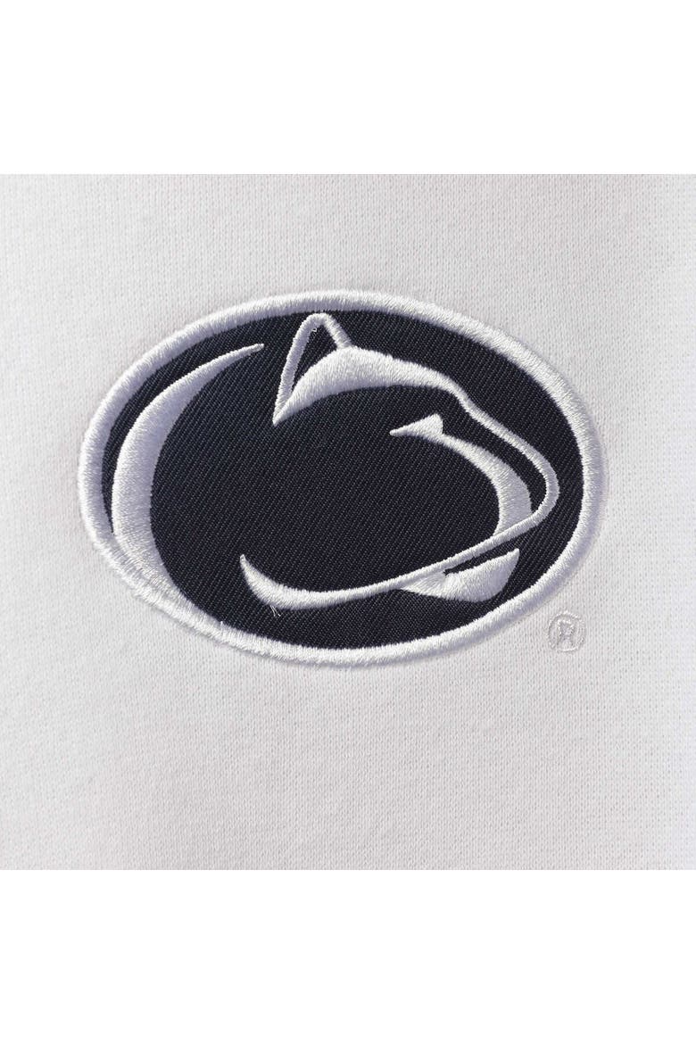 Men's Colosseum White Penn State Nittany Lions Tortugas Logo Quarter-Zip Jacket, Alternate, color, White