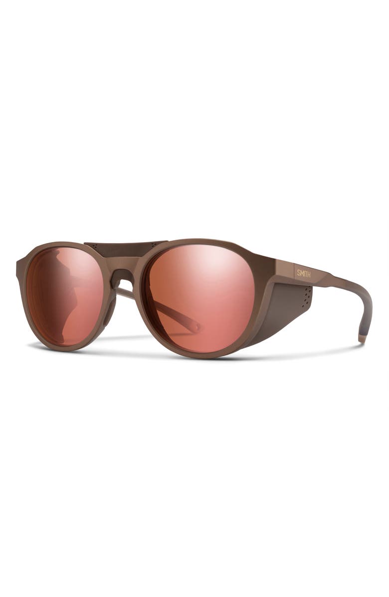 Smith Venture 53mm Sunglasses, Alternate, color, Gold Dust / Glacier Rose Gold