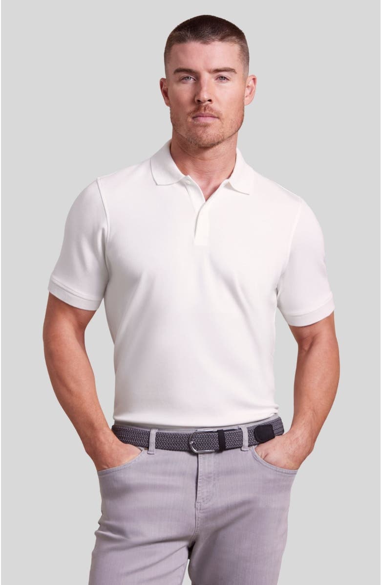 Rye 51 The Holden Short Sleeve Polo, Main, color, White
