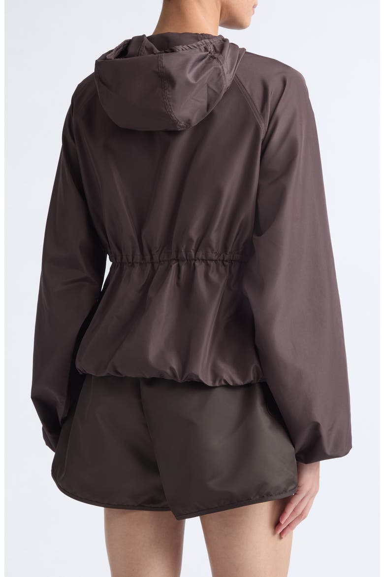 Frej Water Repellent Anorak, Alternate, color, BROWN