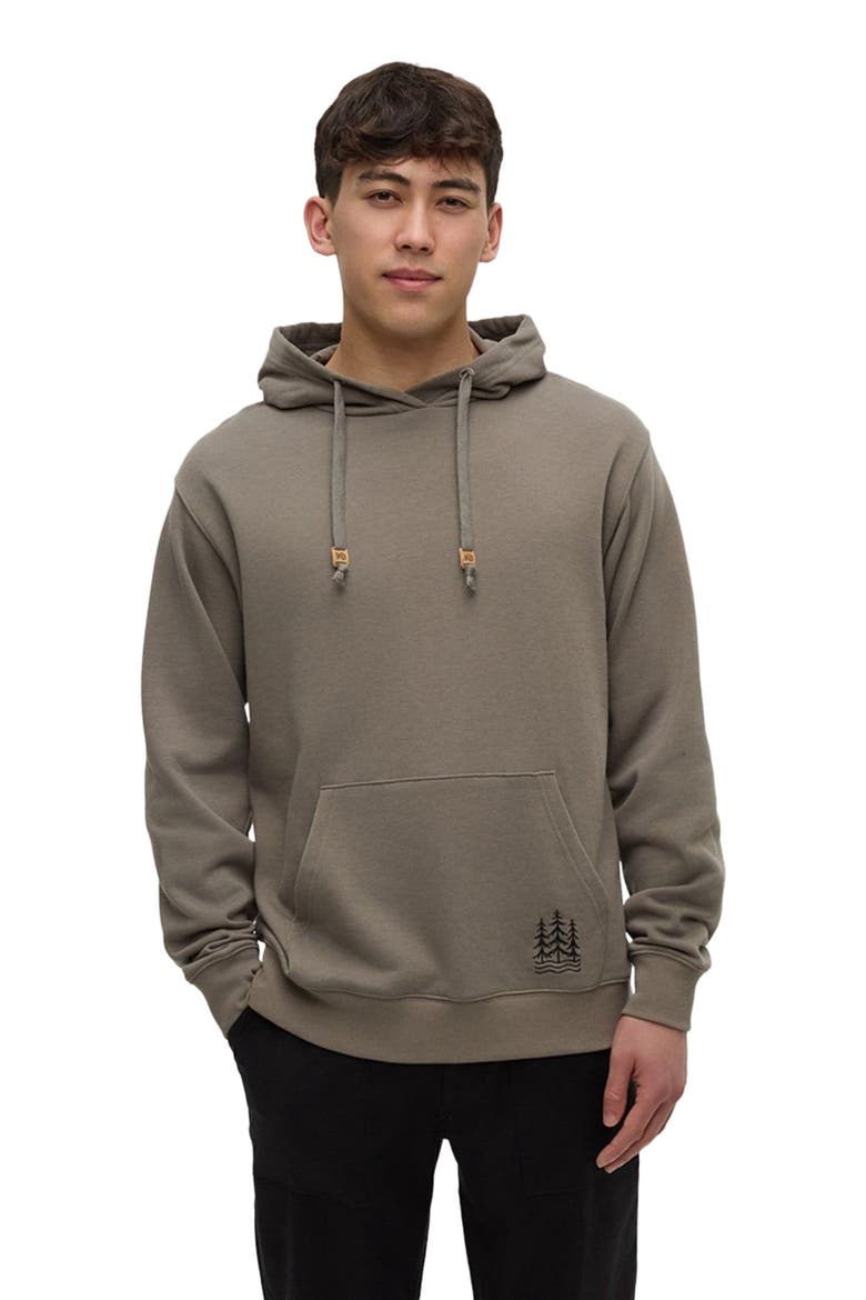 Getaway Relaxed Hoodie, Alternate, color, Timber/Meteorite Black