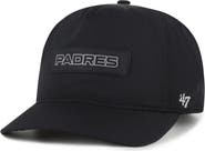 '47 Men's '47 Black San Diego Padres Quiet Outdoors Hitch Adjustable Hat