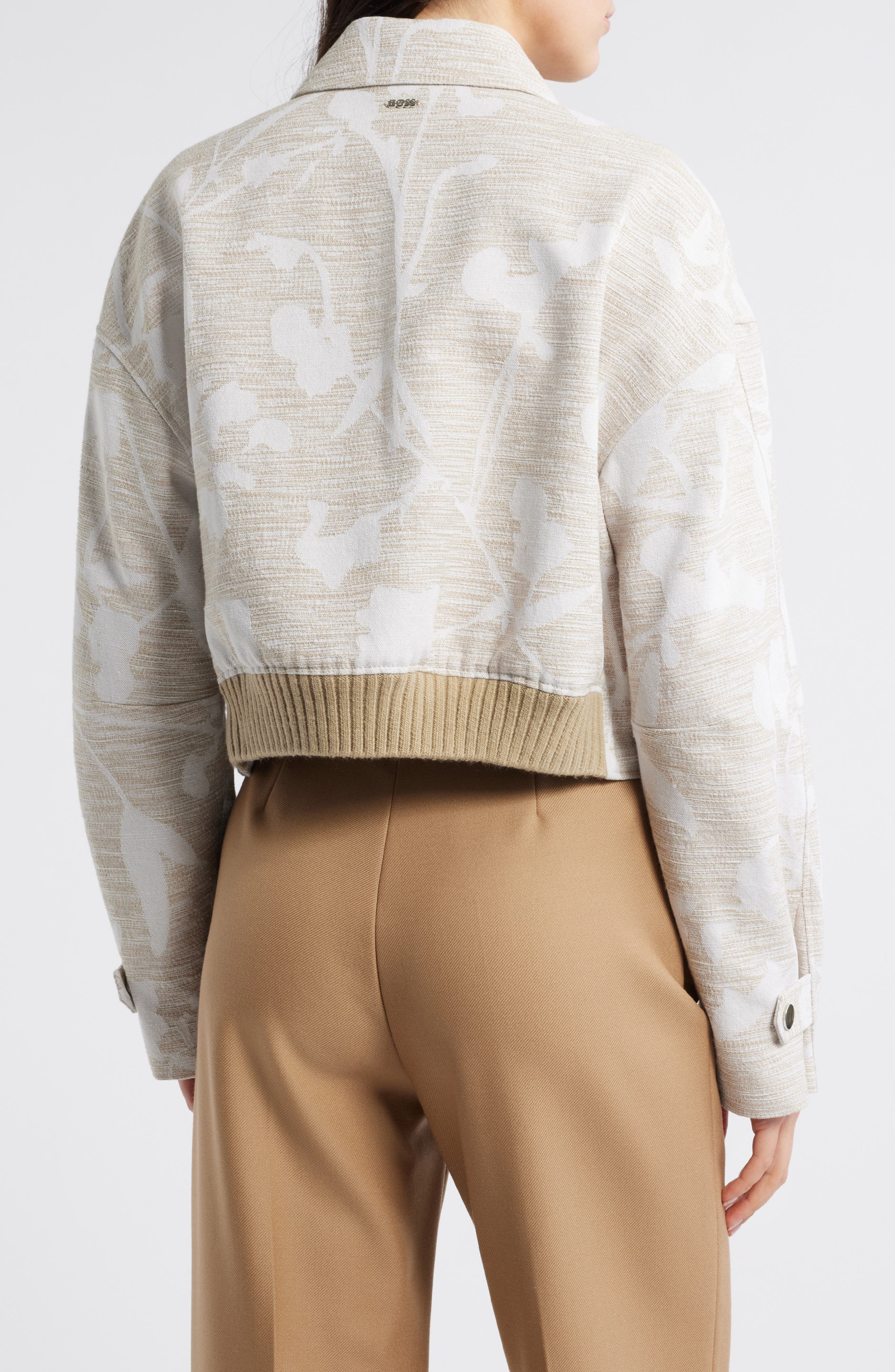 Jarlota Floral Jacquard Jacket - image 2