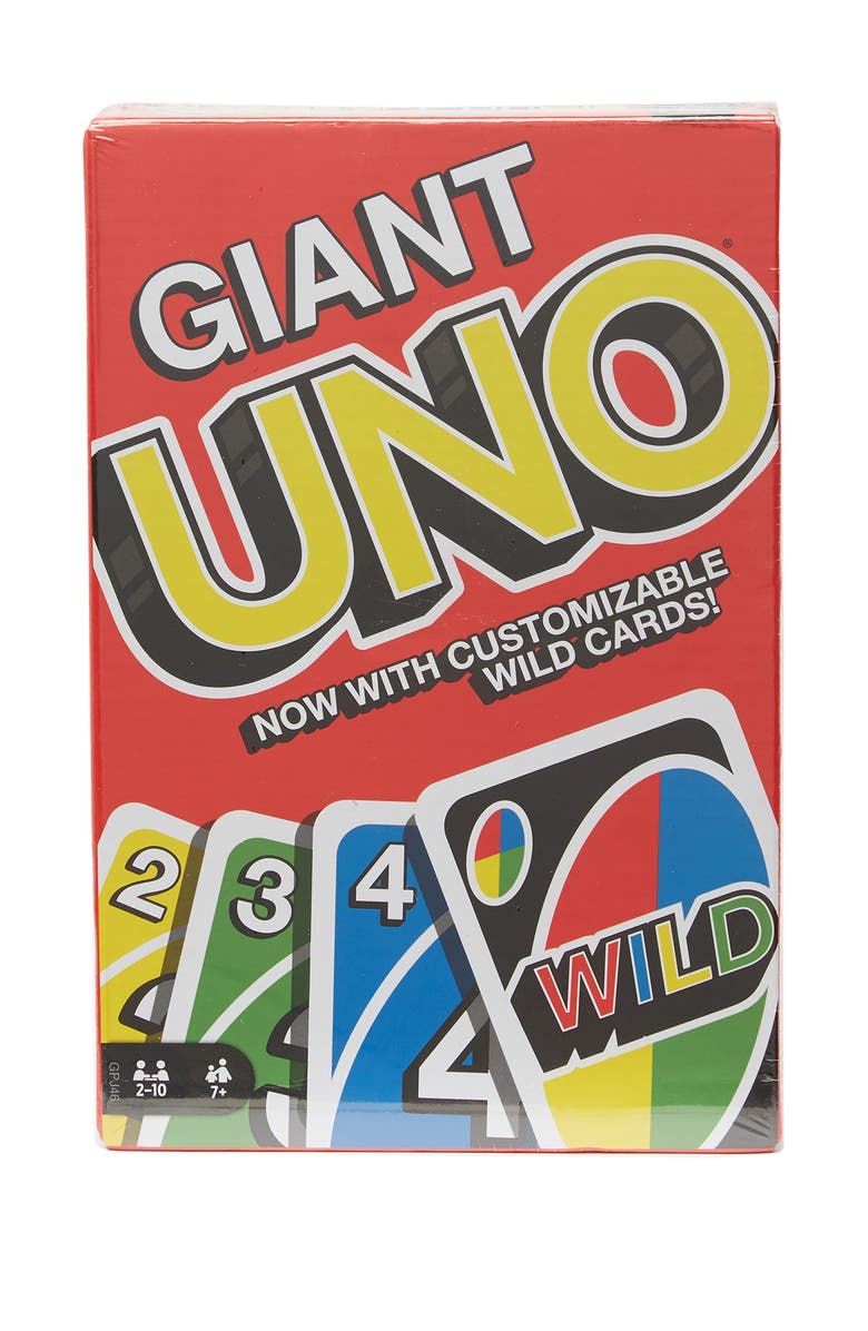 Mattel Giant Uno Game, Main, color,