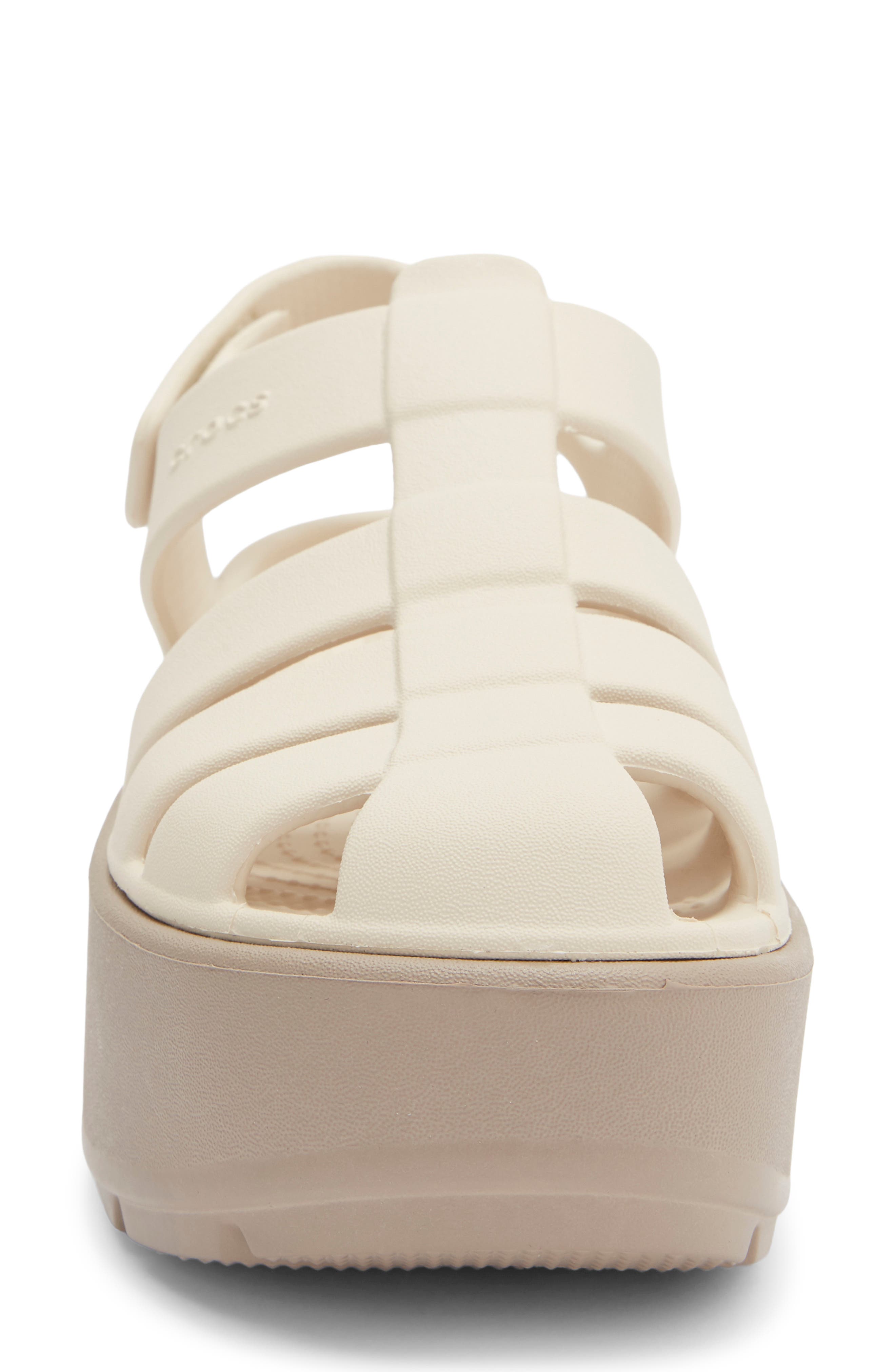 Stomp Platform Fisherman Sandal, Alternate, color, ALMOND TINT