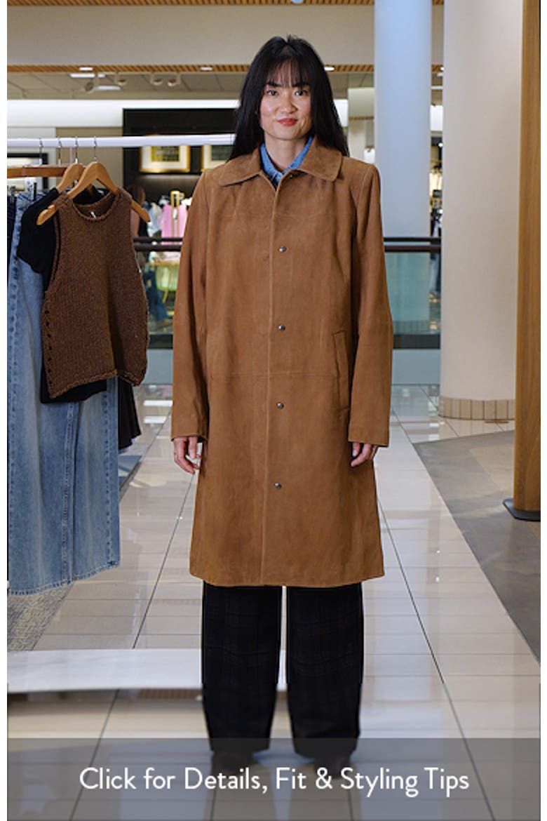Long Suede Coat video